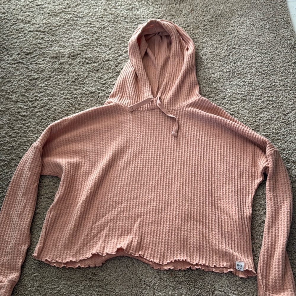 Pink Roxy hoodie